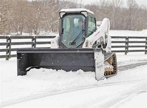 how to use skid steer snow pusher|best skid steer snow pusher.